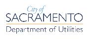 City of Sacramento Department of Utilities Logo